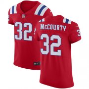 Wholesale Cheap Nike Patriots #32 Devin McCourty Red Alternate Men's Stitched NFL Vapor Untouchable Elite Jersey