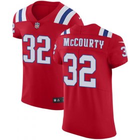 Wholesale Cheap Nike Patriots #32 Devin McCourty Red Alternate Men\'s Stitched NFL Vapor Untouchable Elite Jersey