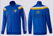 Wholesale Cheap NFL New Orleans Saints Victory Jacket Blue