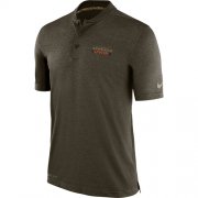 Wholesale Cheap Men's Cincinnati Bengals Nike Olive Salute to Service Sideline Polo T-Shirt