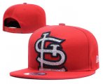 Wholesale Cheap MLB St. Louis Cardinals Snapback Ajustable Cap Hat 1