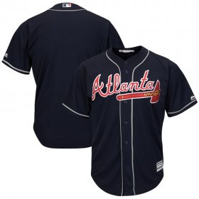 Wholesale Cheap Braves Blank Navy 2019 Alternate Official Cool Base Stitched MLB Jersey