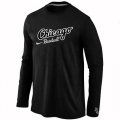 Wholesale Cheap Chicago White Sox Long Sleeve MLB T-Shirt Black