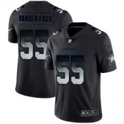 Wholesale Cheap Nike Cowboys #55 Leighton Vander Esch Black Men's Stitched NFL Vapor Untouchable Limited Smoke Fashion Jersey