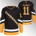 Wholesale Cheap Men's Pittsburgh Penguins #11 Alex Nylander Black Stitched Jersey