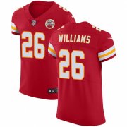 Wholesale Cheap Nike Chiefs #26 Damien Williams Red Team Color Men's Stitched NFL Vapor Untouchable Elite Jersey