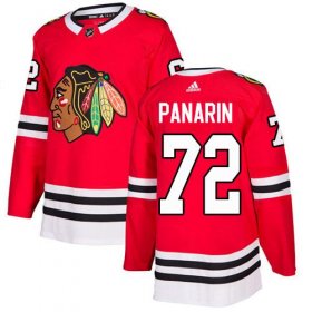 Wholesale Cheap Adidas Blackhawks #72 Artemi Panarin Red Home Authentic Stitched Youth NHL Jersey