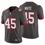 Wholesale Cheap Men's Tampa Bay Buccaneers #45 Devin White 2020 Pewter Jersey
