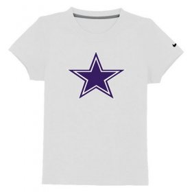 Wholesale Cheap Dallas Cowboys Sideline Legend Authentic Logo Youth T-Shirt White