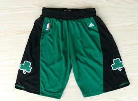 Wholesale Cheap Boston Celtics Green With Black Short