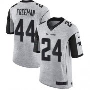 Wholesale Cheap Nike Falcons #24 Devonta Freeman Gray Men's Stitched NFL Limited Gridiron Gray II Jersey