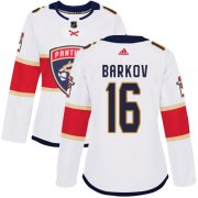 Wholesale Cheap Adidas Panthers #16 Aleksander Barkov White Road Authentic Women's Stitched NHL Jersey