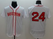 Wholesale Cheap Red Sox #24 David Price White Flexbase Authentic Collection Alternate Home Stitched MLB Jersey