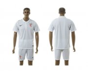 Wholesale Cheap Athletic Bilbao Blank White Training Soccer Club Jersey