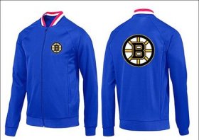 Wholesale Cheap NHL Boston Bruins Zip Jackets Blue-1