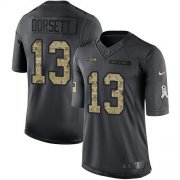 Wholesale Cheap Nike Seahawks #13 Phillip Dorsett Black Youth Stitched NFL Limited 2016 Salute to Service Jersey