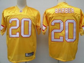 Wholesale Cheap Buccaneers #20 Ronde Barber Yellow Stitched NFL Jersey