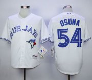 Wholesale Cheap Blue Jays #54 Roberto Osuna White Cool Base Stitched MLB Jersey