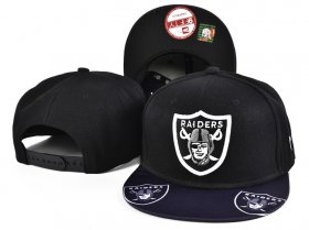 Wholesale Cheap Raiders Team Logo Black Adjustable Hat SF