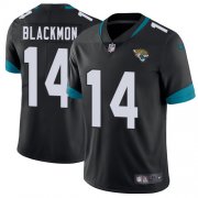 Wholesale Cheap Nike Jaguars #14 Justin Blackmon Black Team Color Men's Stitched NFL Vapor Untouchable Limited Jersey