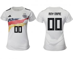 Wholesale Cheap Women\'s Germany Personalized Home Soccer Country Jersey