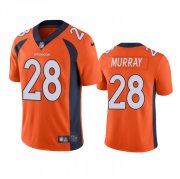 Wholesale Cheap Men's Denver Broncos #28 Latavius Murray Orange Vapor Untouchable Stitched Jersey