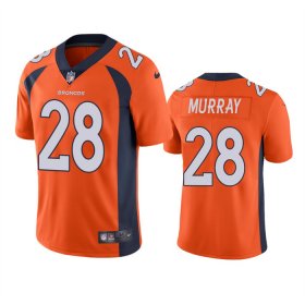 Wholesale Cheap Men\'s Denver Broncos #28 Latavius Murray Orange Vapor Untouchable Stitched Jersey