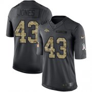 Wholesale Cheap Nike Broncos #43 Joe Jones Black Men's Stitched NFL Limited 2016 Salute to Service Jersey
