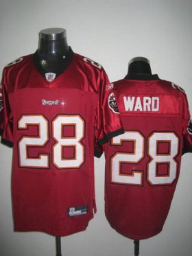 Wholesale Cheap Buccaneers #28 Derrick Ward Stitched Red NFL Jersey