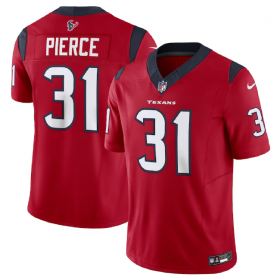 Wholesale Cheap Men\'s Houston Texans #31 Dameon Pierce Red 2023 F.U.S.E Vapor Untouchable Football Stitched Jersey