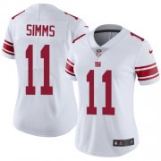 Wholesale Cheap Nike Giants #11 Phil Simms White Women's Stitched NFL Vapor Untouchable Limited Jersey