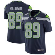 Wholesale Cheap Nike Seahawks #89 Doug Baldwin Steel Blue Team Color Men's Stitched NFL Vapor Untouchable Limited Jersey