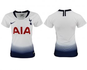 Wholesale Cheap Women\'s Tottenham Hotspur Blank Home Soccer Club Jersey