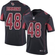 Wholesale Cheap Nike Cardinals #48 Isaiah Simmons Black Men's Stitched NFL Limited Rush Jersey