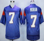 Wholesale Cheap Blue Mountain State #7 Alex Moran Blue 2015 College Football Jersey