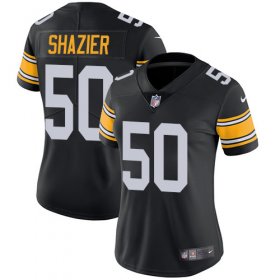 Wholesale Cheap Nike Steelers #50 Ryan Shazier Black Alternate Women\'s Stitched NFL Vapor Untouchable Limited Jersey