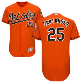 Wholesale Cheap Orioles #25 Anthony Santander Orange Flexbase Authentic Collection Stitched MLB Jersey