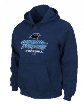 Wholesale Cheap Carolina Panthers Critical Victory Pullover Hoodie Dark Blue