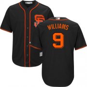 Wholesale Cheap Giants #9 Matt Williams Black Alternate Cool Base Stitched Youth MLB Jersey