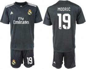 Wholesale Cheap Real Madrid #19 Modric Away Soccer Club Jersey