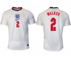 Wholesale Cheap Men 2020-2021 European Cup England home aaa version white 2 Nike Soccer Jersey