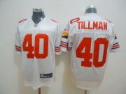 Wholesale Cheap Cardinals #40 Pat Tillman White Throwback Stitched NFL Jersey