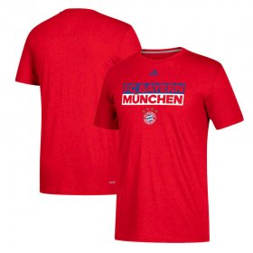 Wholesale Cheap Bayern Munich adidas Box Go-To Performance T-Shirt Red