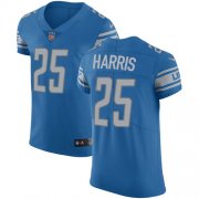 Wholesale Cheap Nike Lions #25 Will Harris Blue Team Color Men's Stitched NFL Vapor Untouchable Elite Jersey