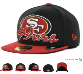 Wholesale Cheap San Francisco 49ers fitted hats21
