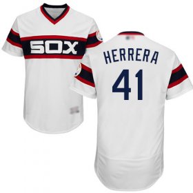 Wholesale Cheap White Sox #41 Kelvin Herrera White Flexbase Authentic Collection Alternate Home Stitched MLB Jersey