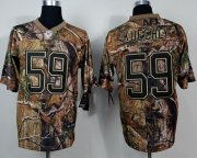 Wholesale Cheap Nike Panthers #59 Luke Kuechly Camo Realtree Men's Stitched NFL Elite Jersey