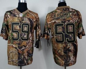 Wholesale Cheap Nike Panthers #59 Luke Kuechly Camo Realtree Men\'s Stitched NFL Elite Jersey