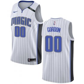 Wholesale Cheap Nike Magic #00 Aaron Gordon White NBA Swingman Association Edition Jersey