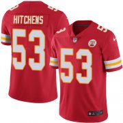 Wholesale Cheap Nike Chiefs #53 Anthony Hitchens Red Team Color Men's Stitched NFL Vapor Untouchable Limited Jersey